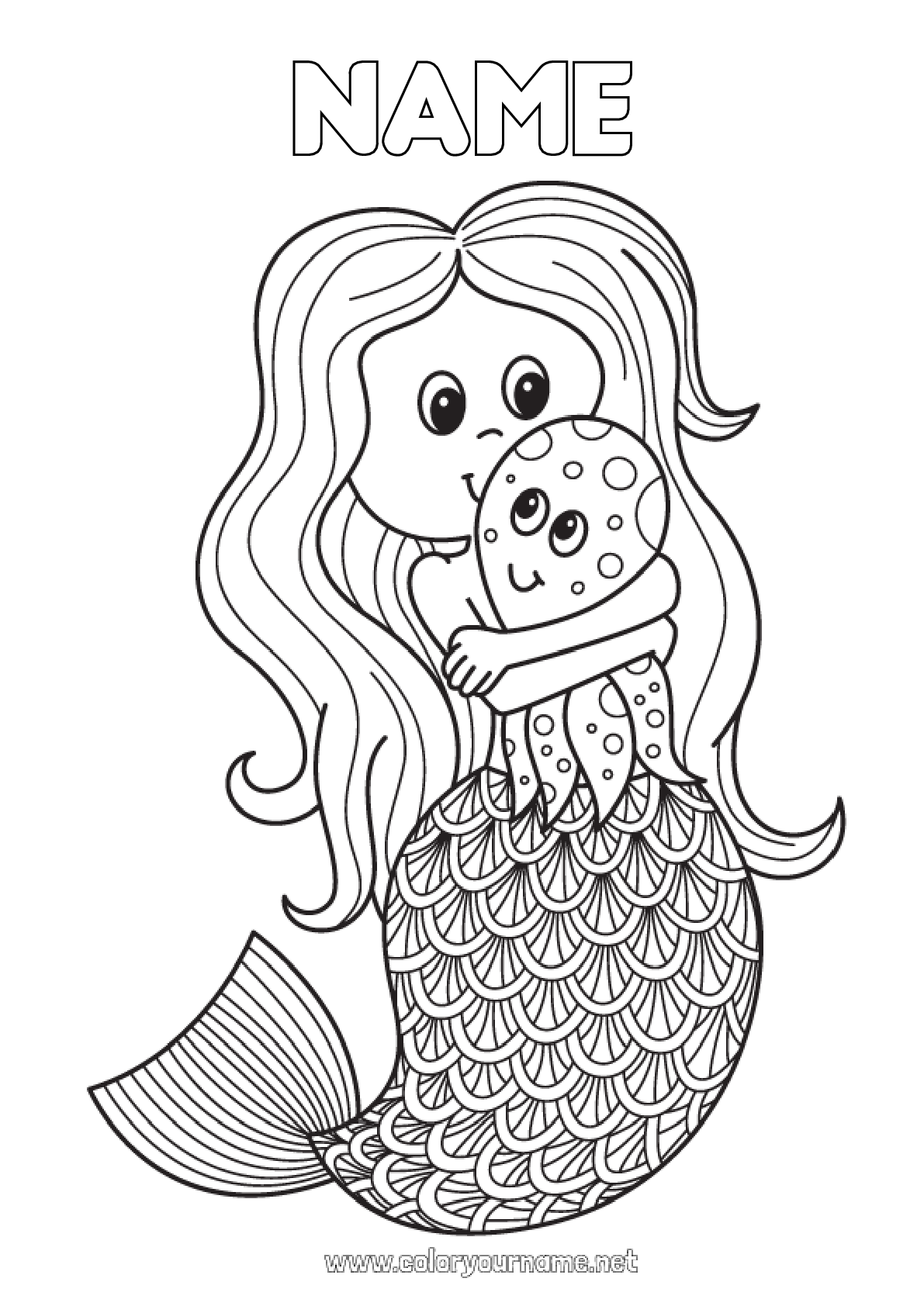 coloring-page-no-1495-mandala-jellyfish-sea