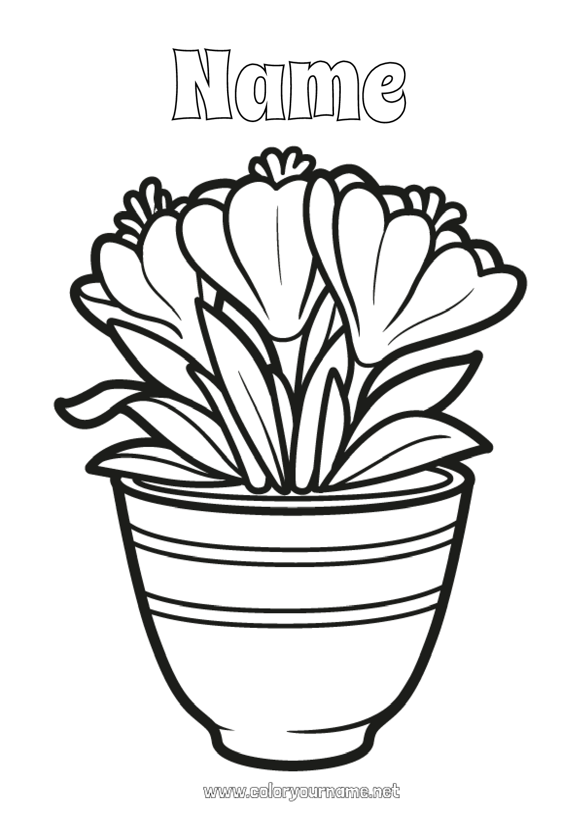 Coloring Page No 1599 Flowers coloring-page-no-1599-flowers