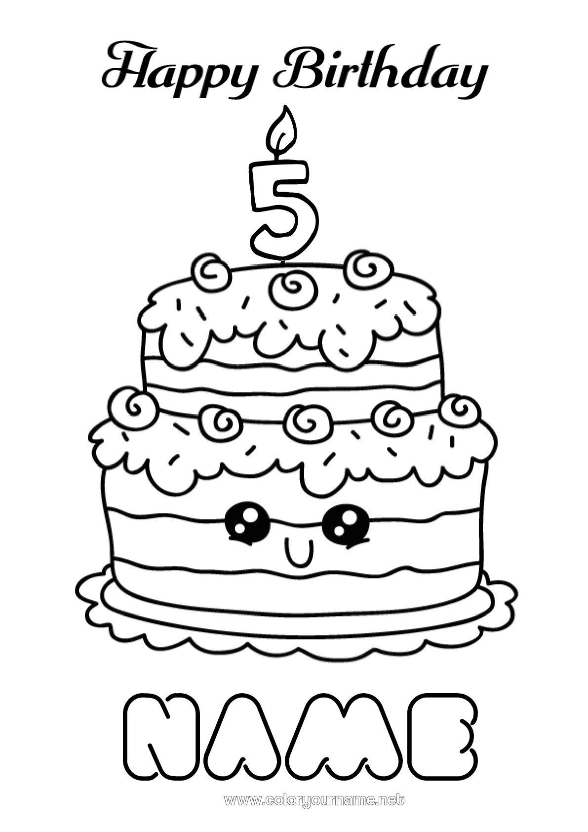 Coloring Page No 204 Art Birthday