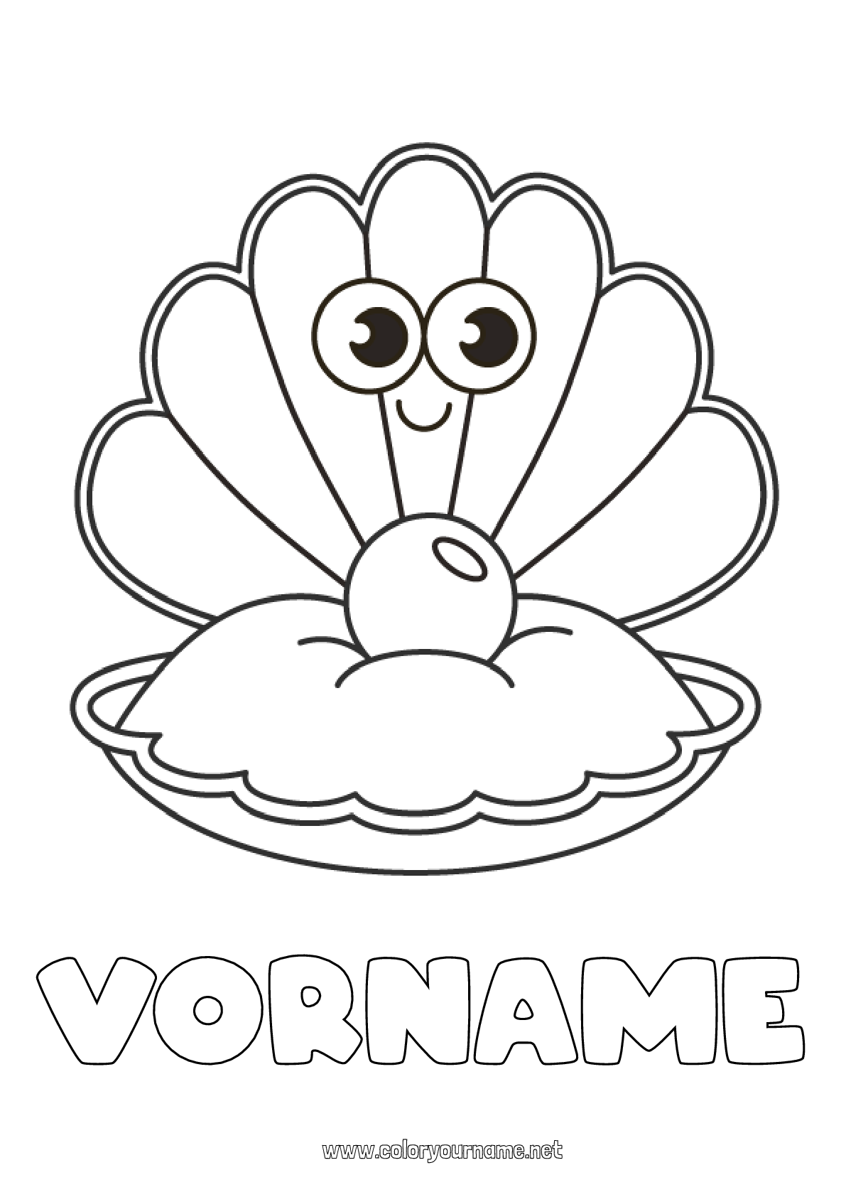 Malvorlage Nr.2094 - Niedlich Kawaii Sommer