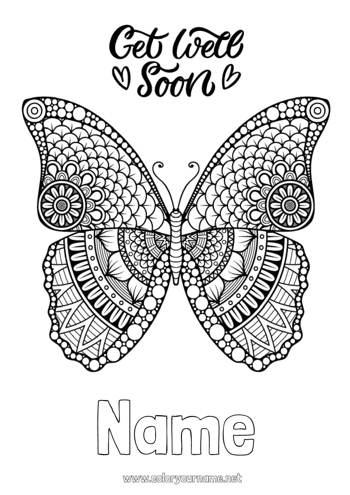 Coloring page No.21   Calm and zen Sick Mandala