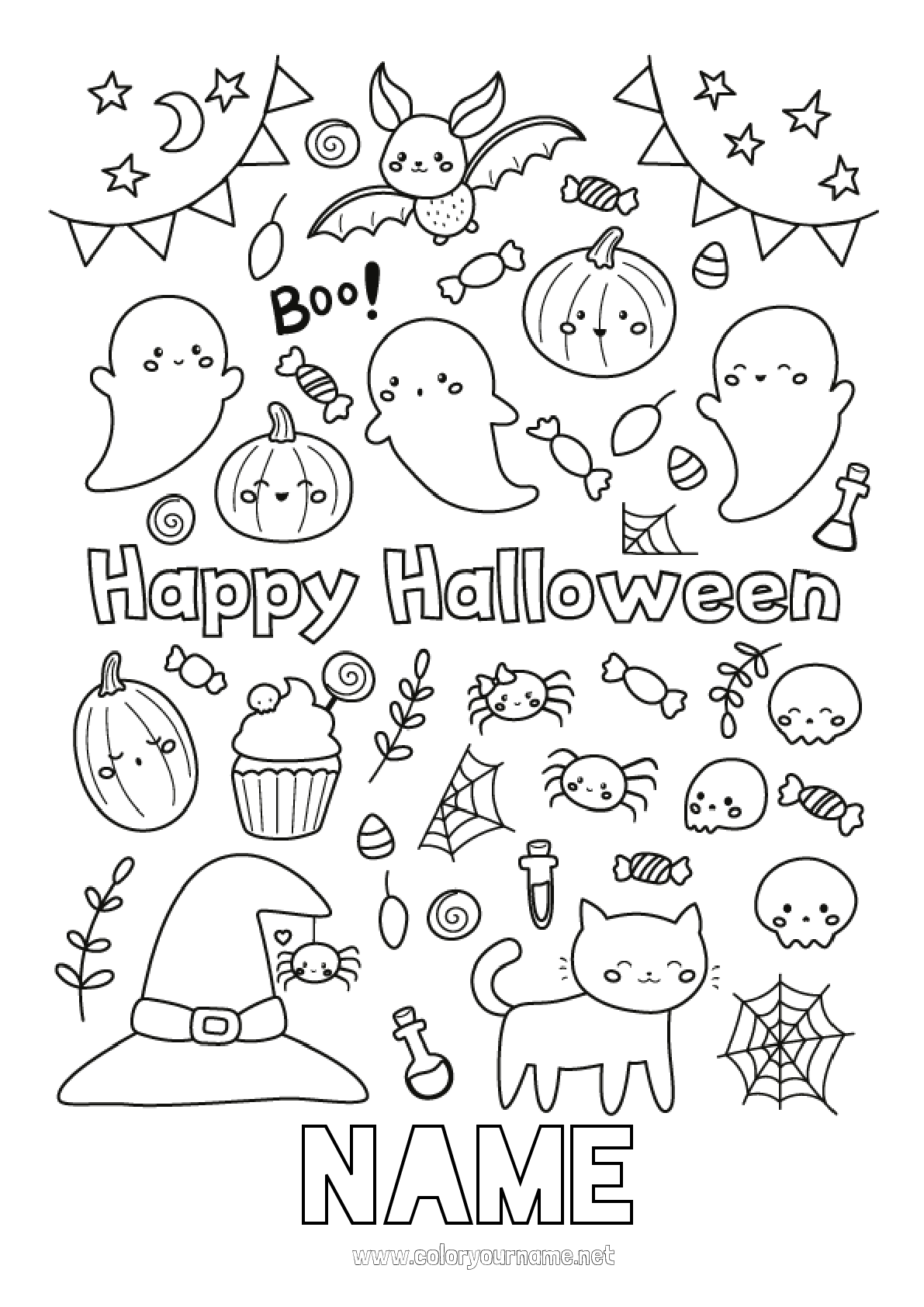 Coloring Page No 17 Bat Broomstick Witch coloring-page-no-17-bat-broomstick-witch