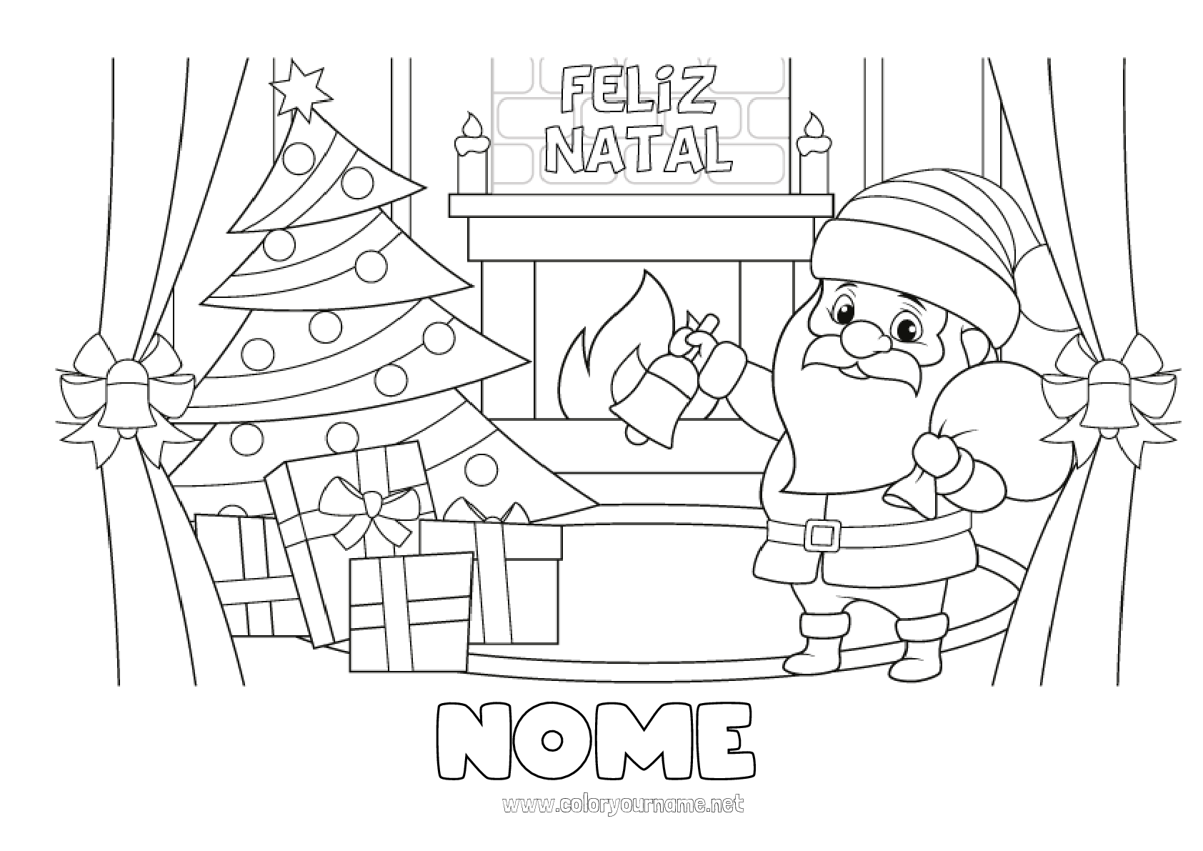 Desenhos de natal para colorir: 135 modelos para imprimir grátis!  Papai  noel para colorir, Desenho de papai noel para colorir, Papai noel desenho