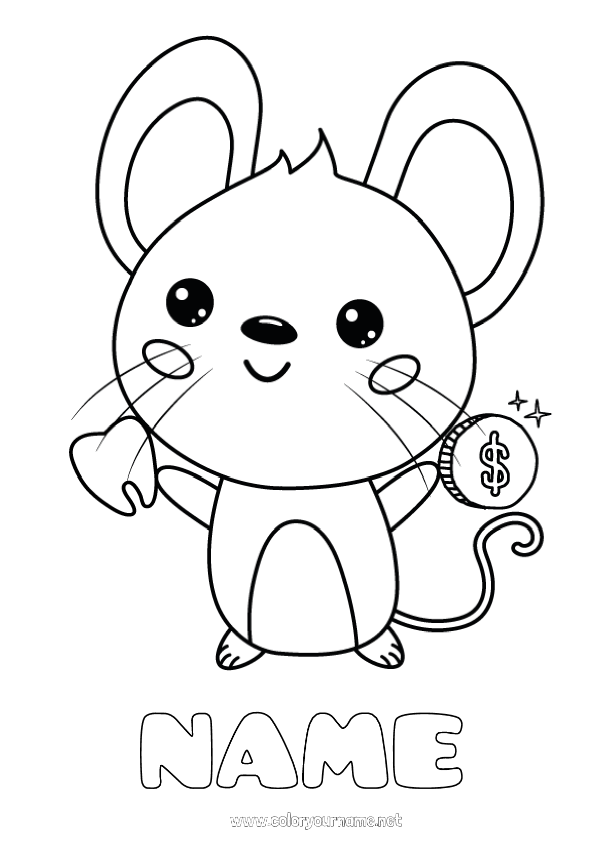 Coloring page No.526 Milk tooth Tooth fairy