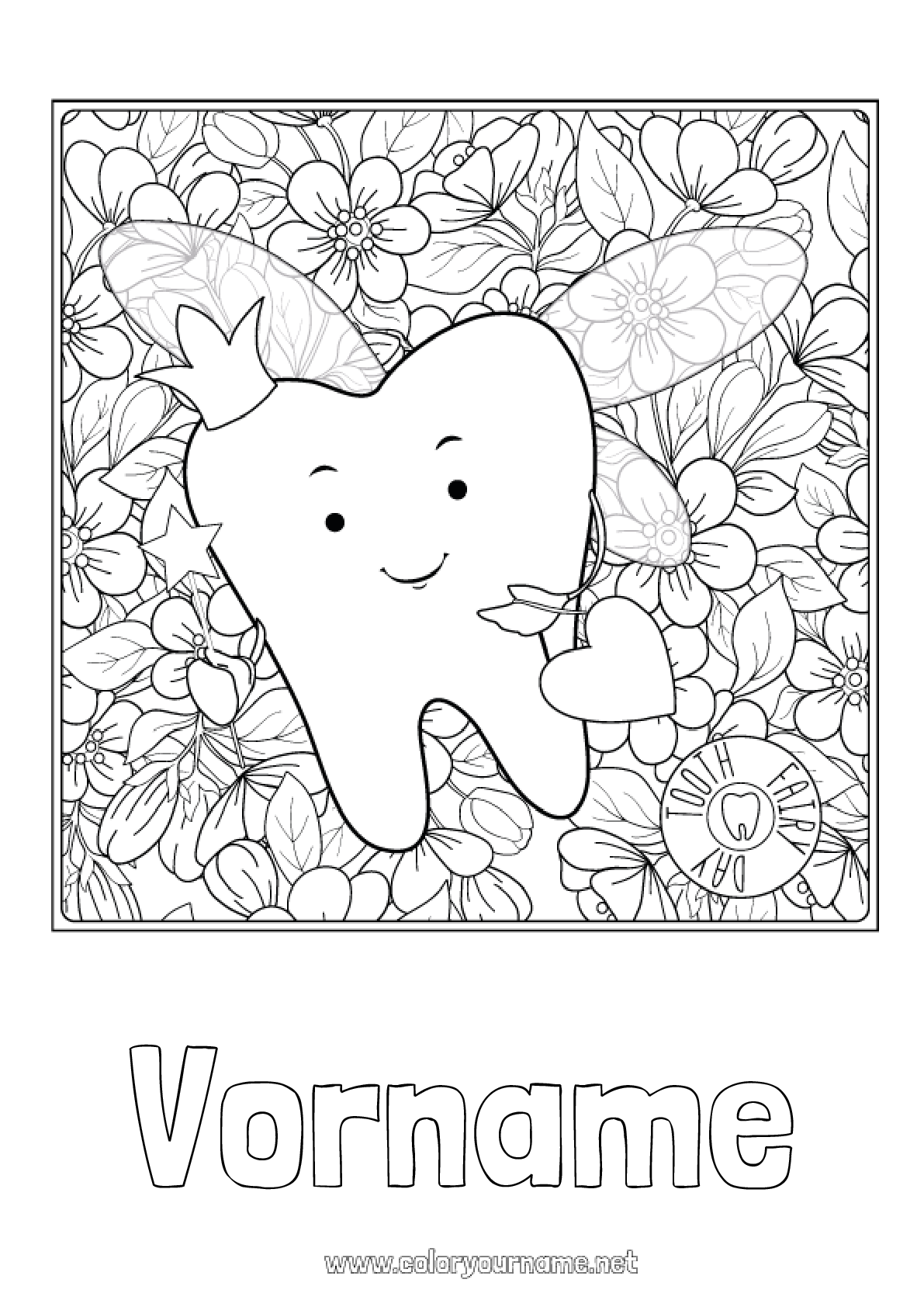 Zahnfee Ausmalbilder Zahnfee Ausmalbilder Für Kinder