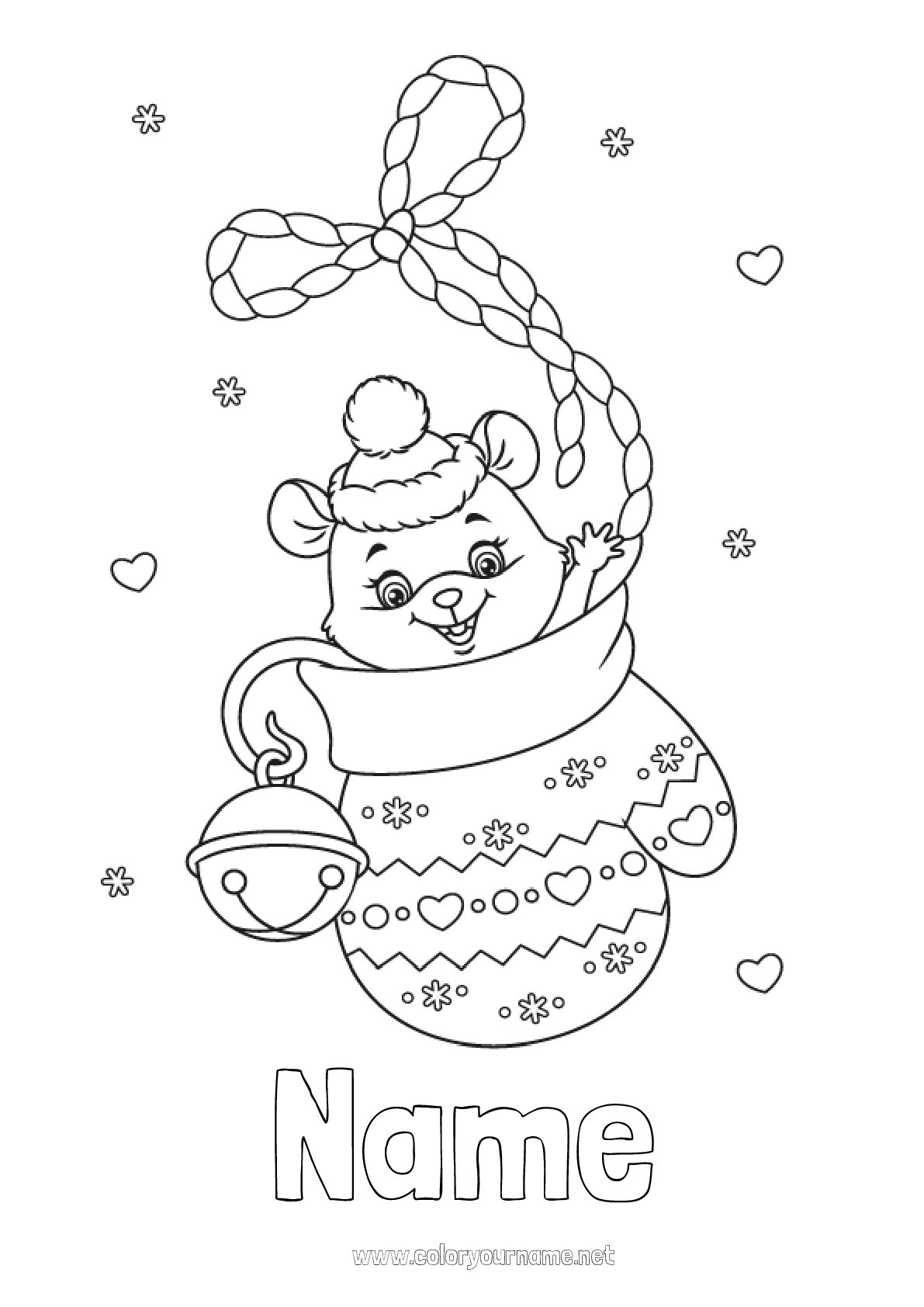 Coloring page No.571 Mouse