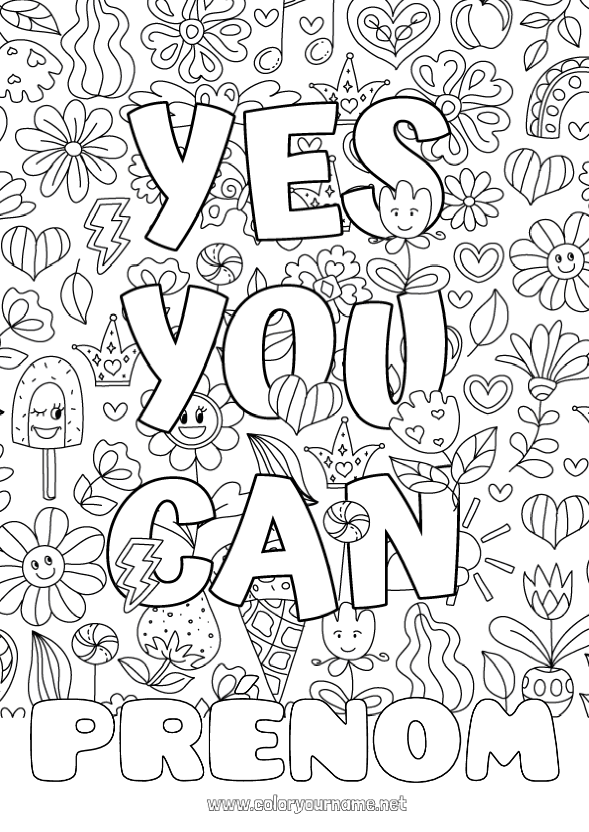 Coloriage n°587 Positif