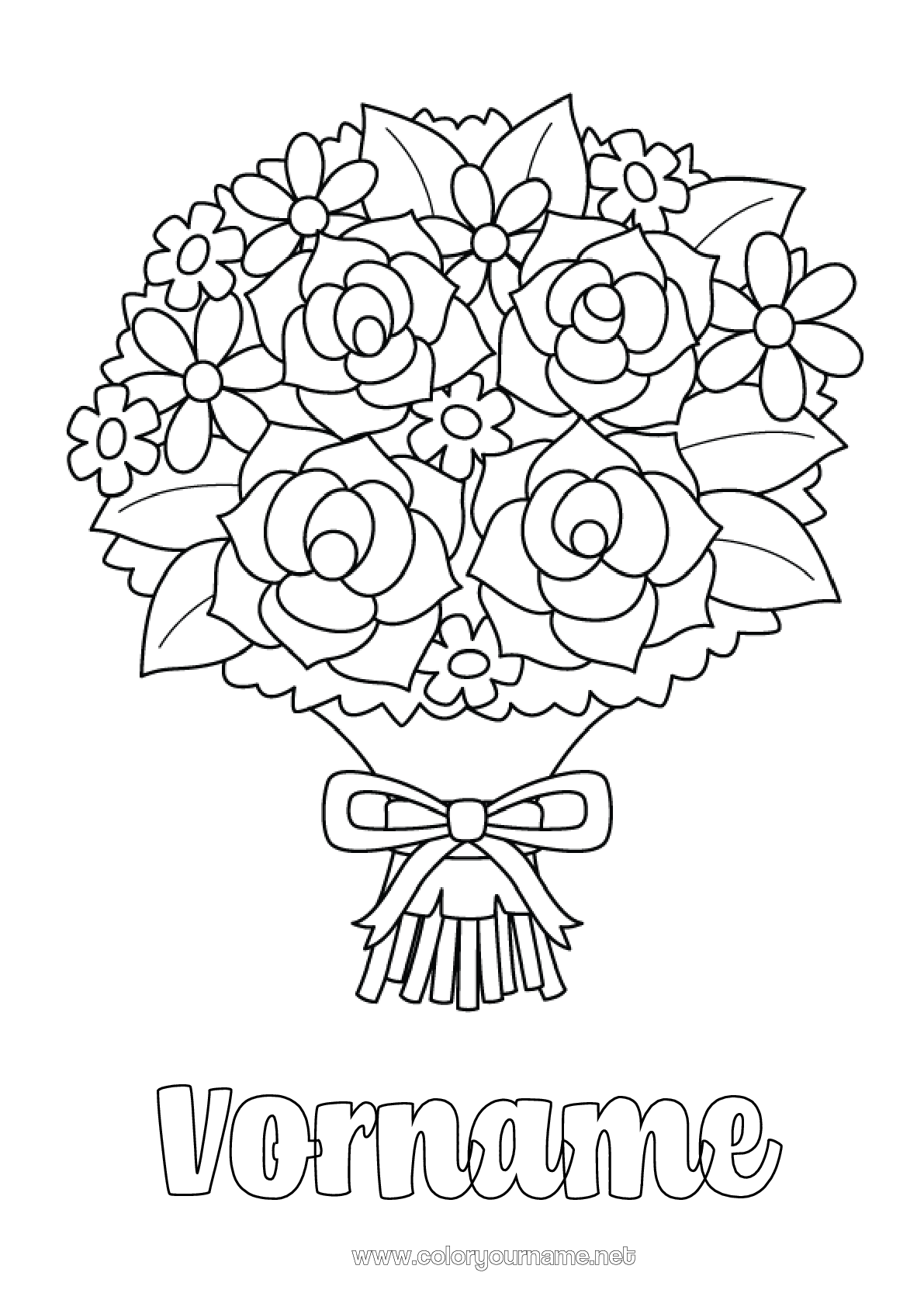 Malvorlage Nr.923 - Blumen Malvorlage Nr.923 - Blumen