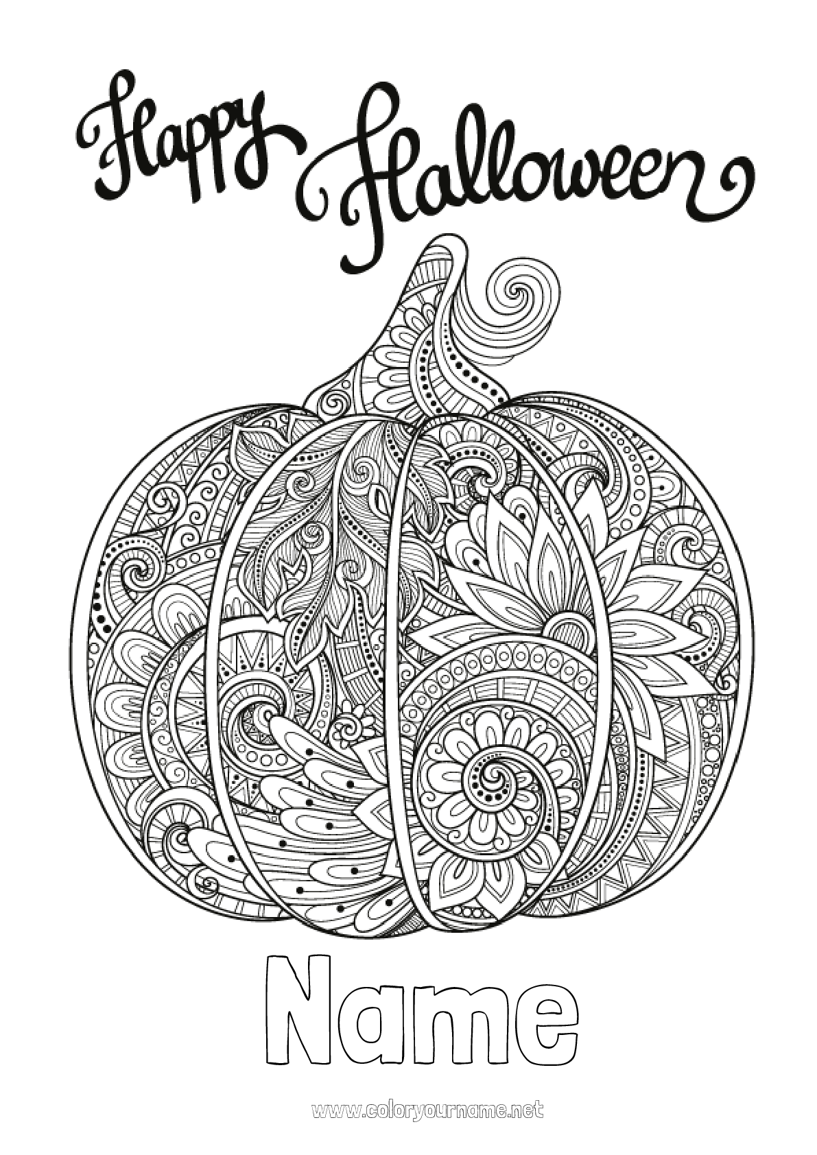Coloring Page No 9 Pumpkin Halloween Coloring page no 9 pumpkin halloween