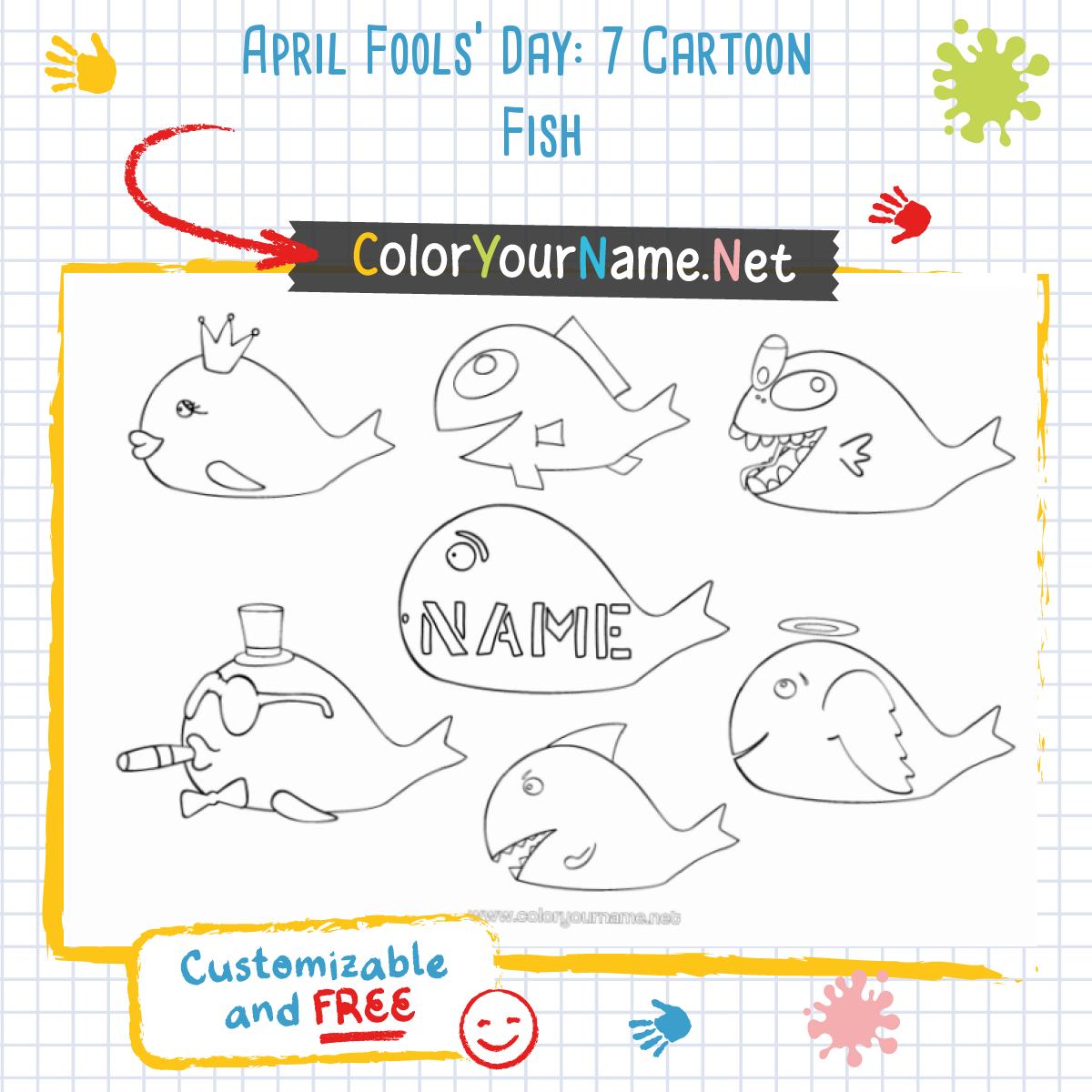 April Fools' Day: 7 Cartoon Fish