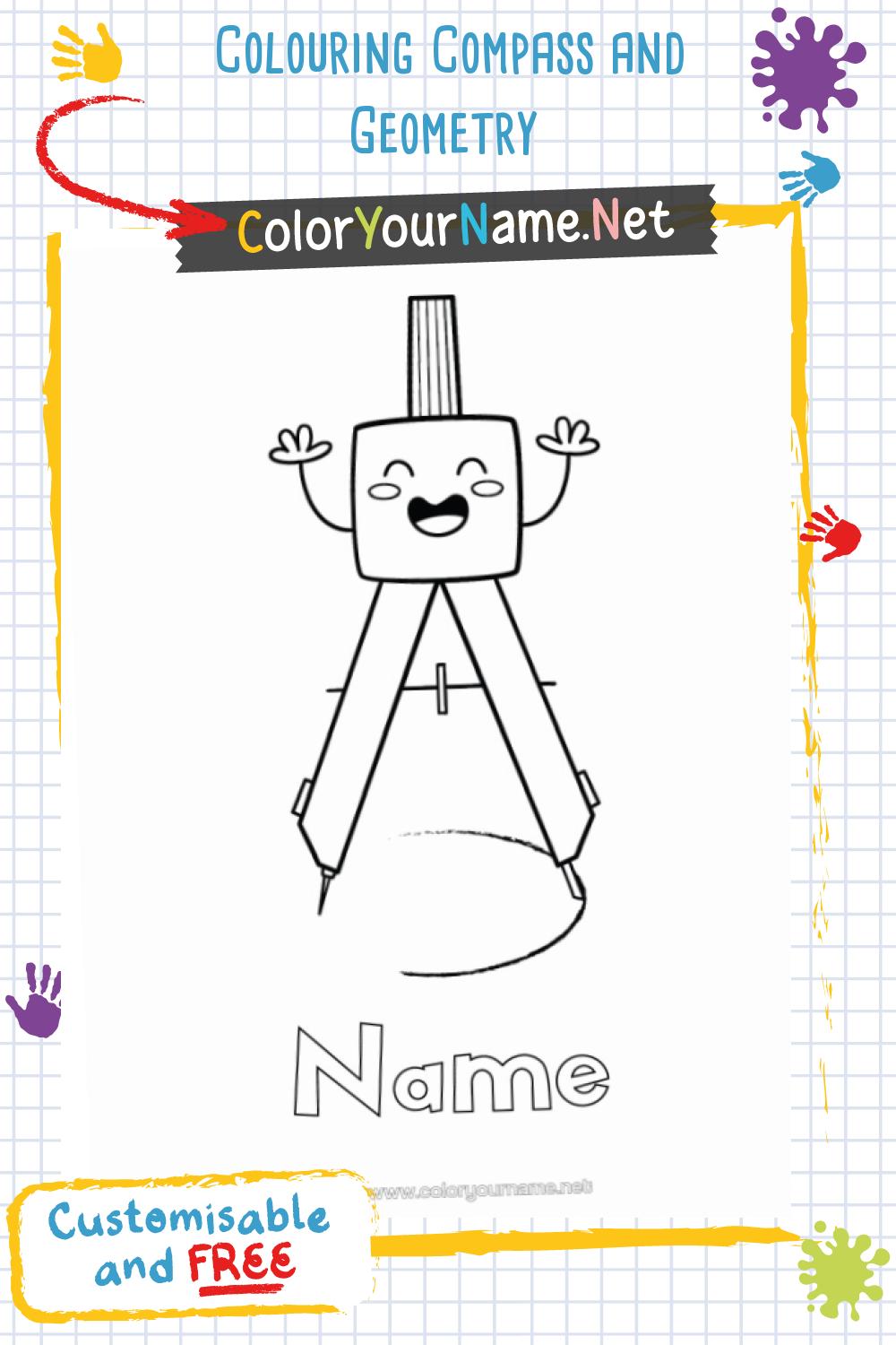 Colouring Compass and Geometry