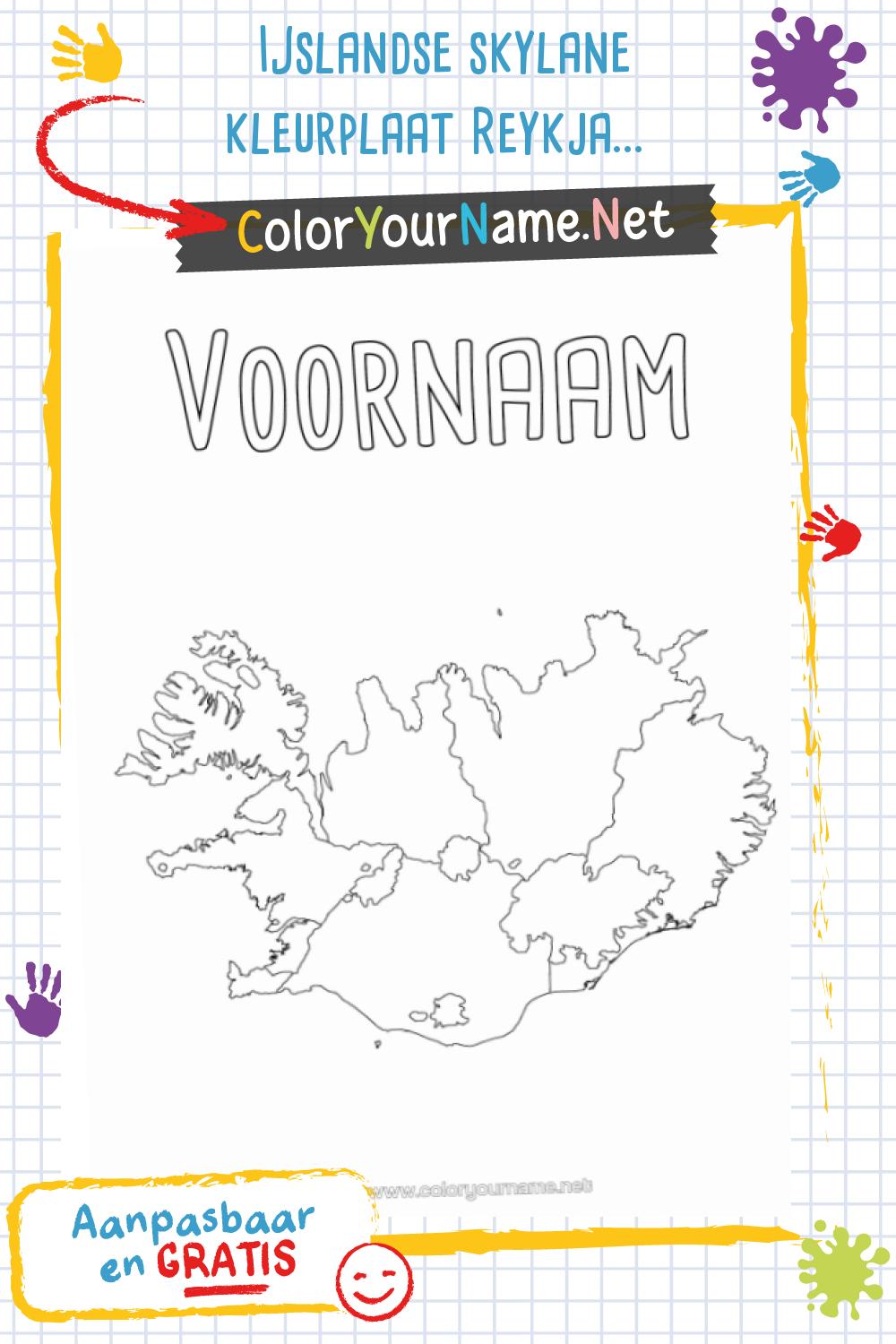 ijslandse-skylane-kleurplaat-reykjavik-ijsland-met-sun-voyager-en