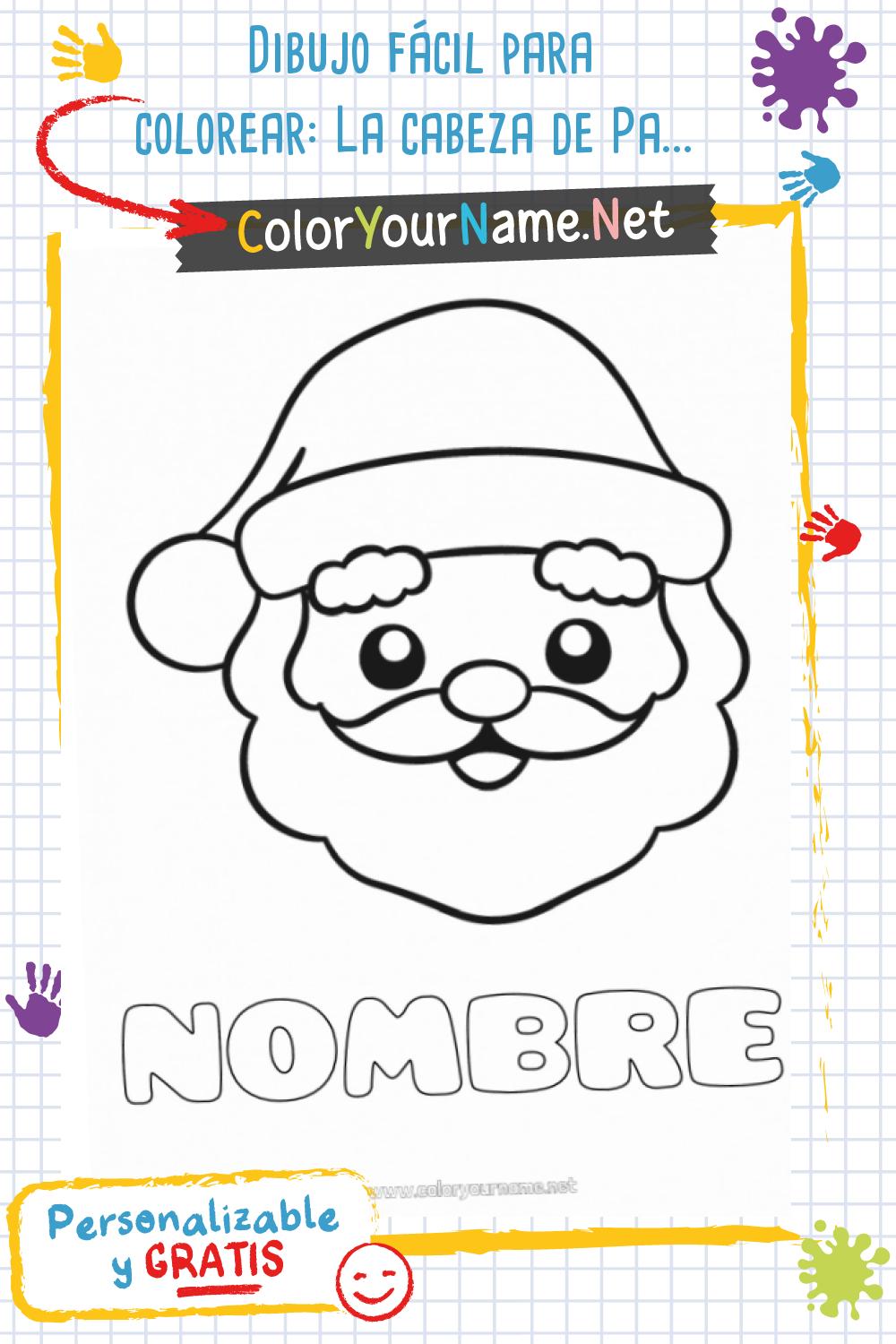 dibujo-f-cil-para-colorear-la-cabeza-de-pap-noel
