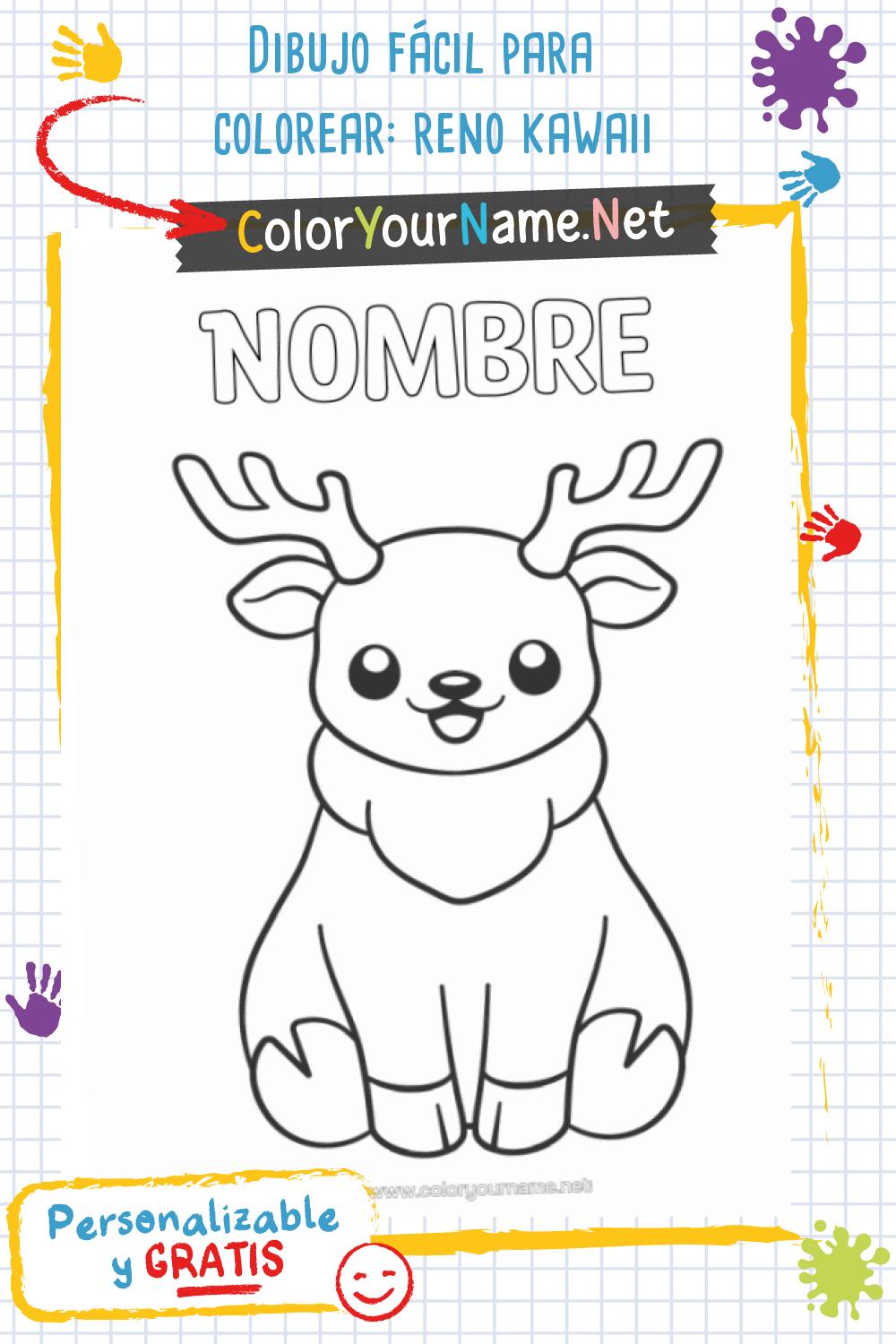 Vixen El Reno Para Colorear Maestra De Infantil. : Los Renos De Papá