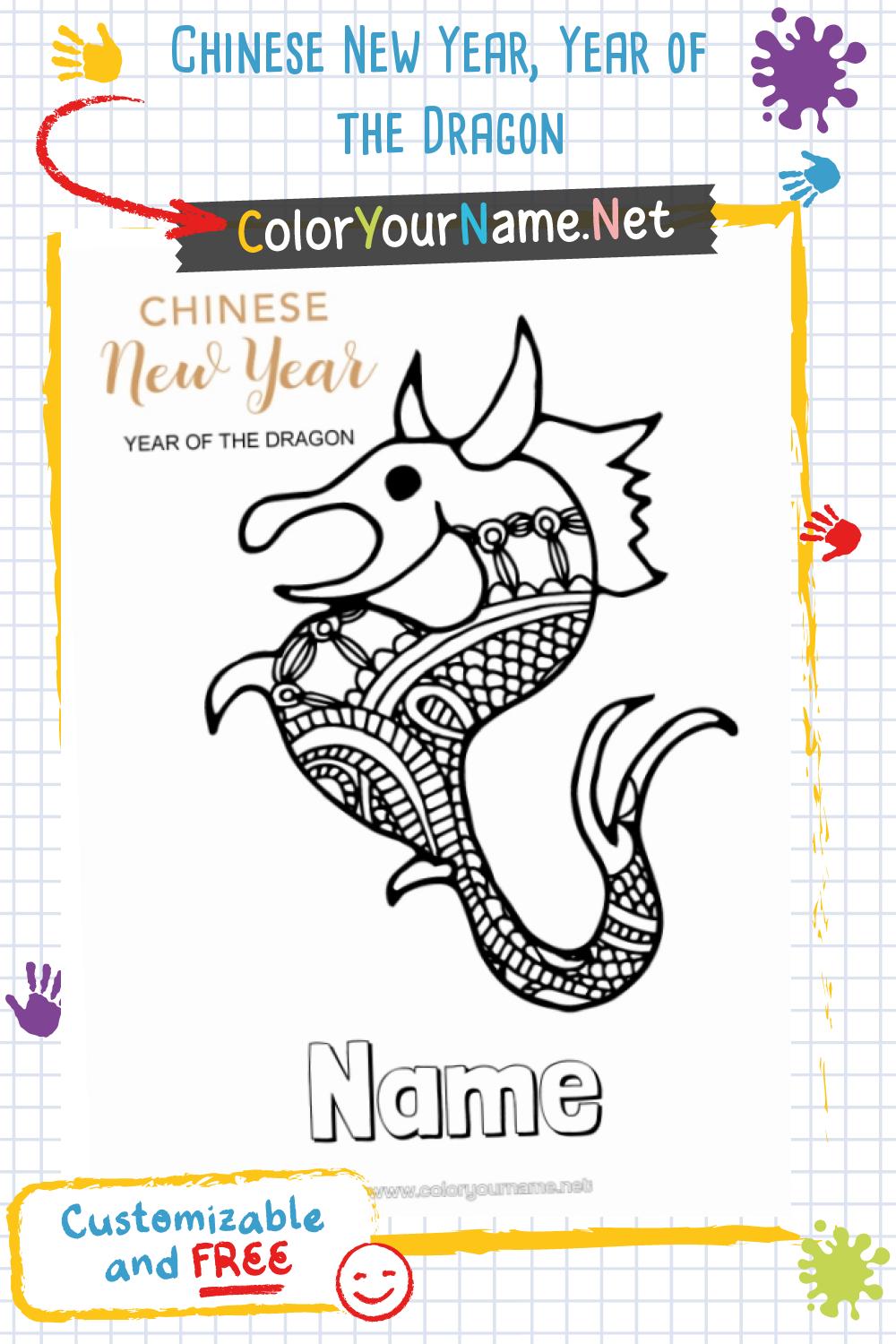 Chinese New Year, Year of the Dragon