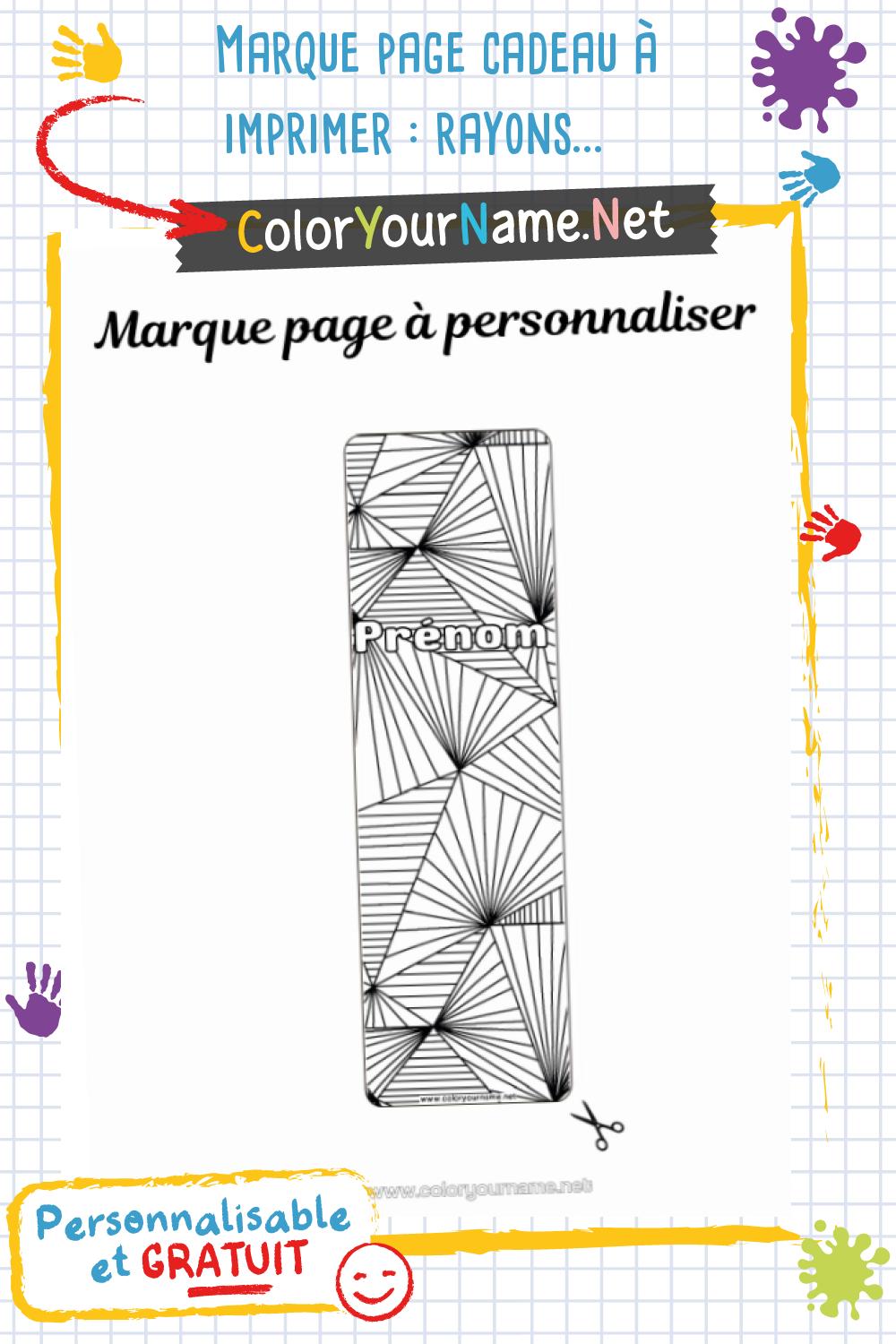 marque-page-cadeau-imprimer-rayons-et-triangles