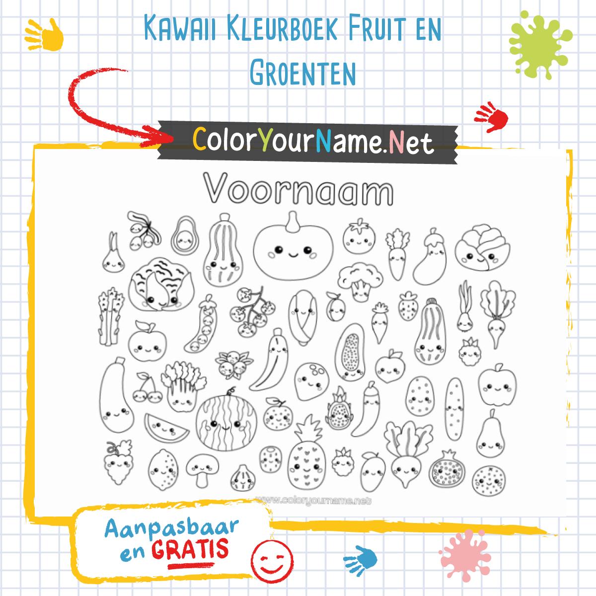 Kawaii kleurboek - Snacktime 3
