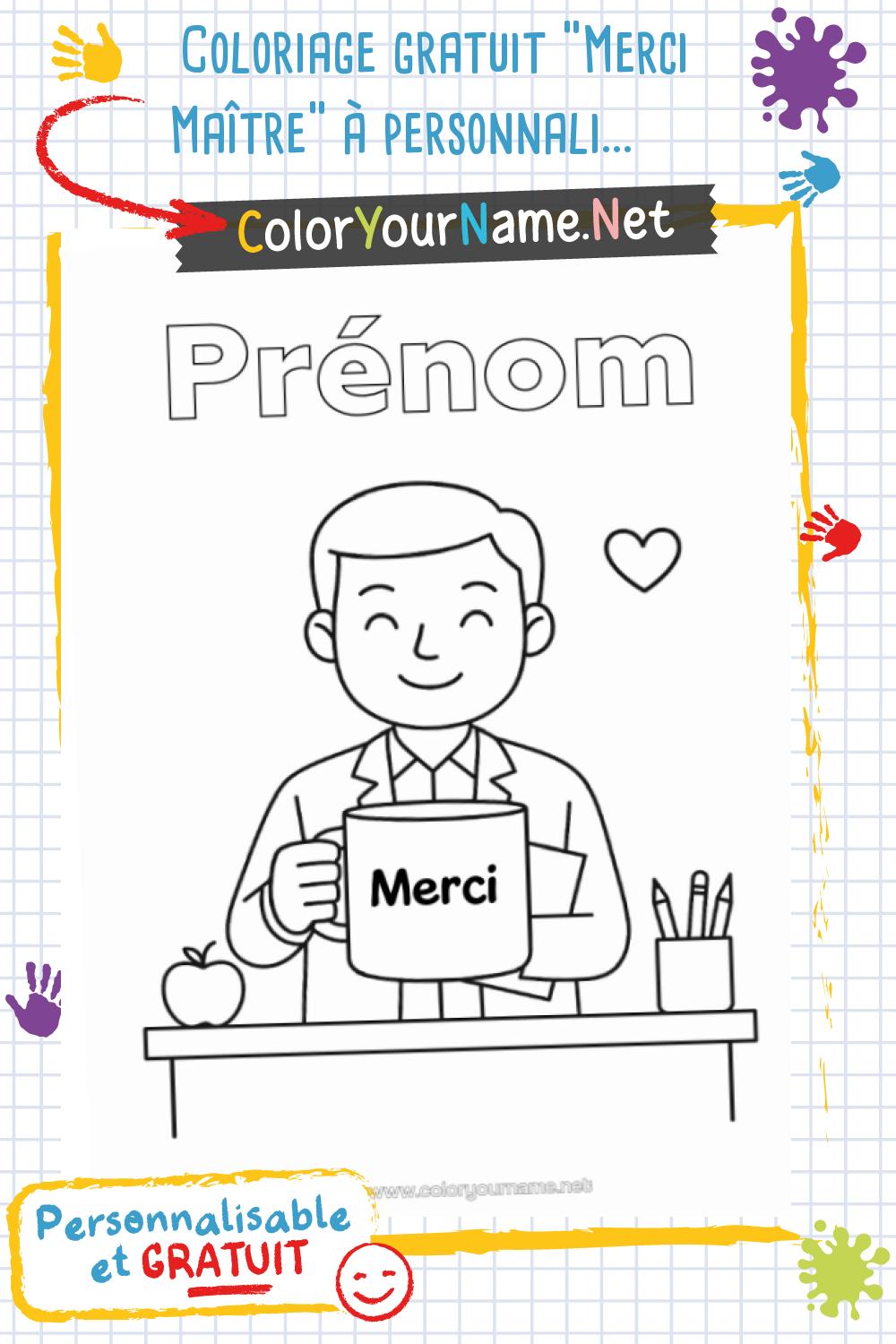 Coloriage gratuit 