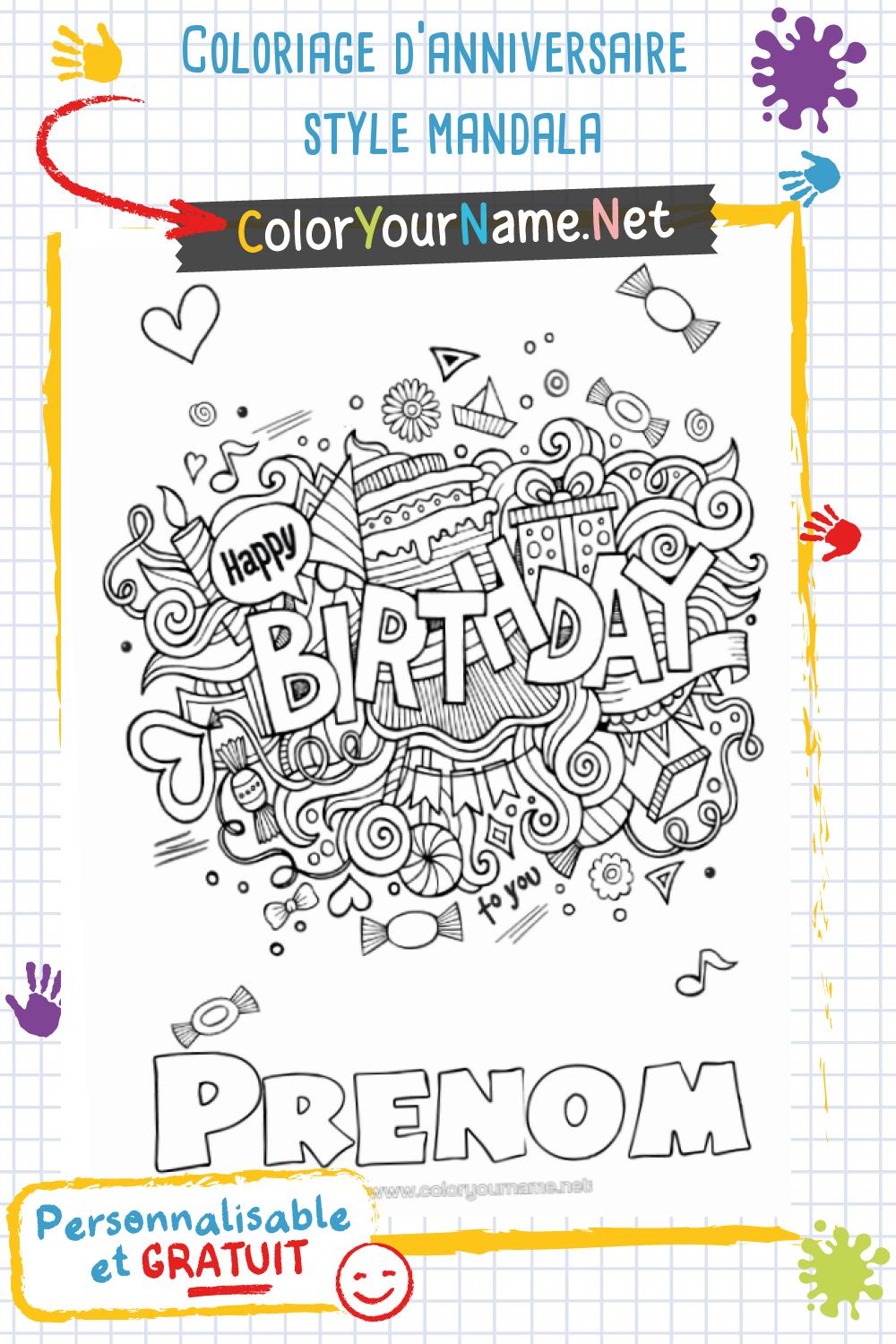 coloriage-d-anniversaire-style-mandala